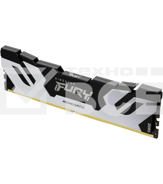 Оперативная память Kingston Fury Beast, DDR5, 16GB (1x16GB), 7600MHz, CL38, с радиатором, чёрный