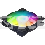 Вентилятор для корпуса GMNG GG-CF120ARGB1-PWMBK черный, 120 мм, 1500 об/мин, 26 дБ, 4 pin, фото4