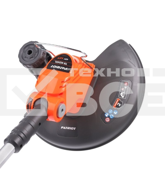 Триммер аккумуляторный PATRIOT TR4024XL, 40B платформа LCT, ширина кош. 30см, запасная леска, один АКБ (4,0А*ч) и ЗУ