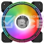 Вентилятор для корпуса Alseye Halo 4.0-B kit (3шт.) черный, 120 мм, 1300 об/мин, 24.8 дБ, 4 pin, фото5