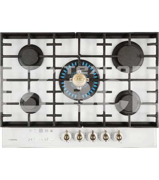 Варочная поверхность HIBERG VM 7155 W, белый