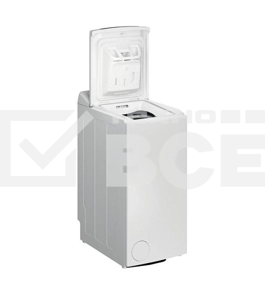 Стиральная машина Whirlpool TDLR 55130S EU/N белая, загрузка вертикальная, 5.5кг, 1200 об/мин., класс: A