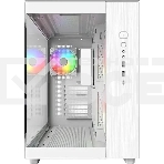 Компьютерный корпус Montech King 65 белый без БП ATX 2xUSB3.0 audio bott PSU, фото2