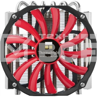 Устройство охлаждения(кулер) Thermalright AXP-200-R Soc-AM5/AM4/1151/1200/2066/1700 черный/красный 4-pin 30.6dB Al 180W 475gr Ret