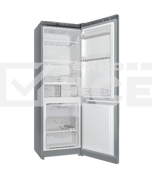 Холодильник Indesit DS 4180 G серебристый двухкамерный 223/87 л морозилка снизу, капельная система