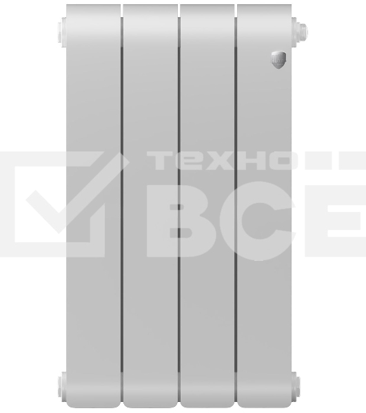 Радиатор Royal Thermo Infinity 500 Bianco Traffico VR80 - 4 секц.