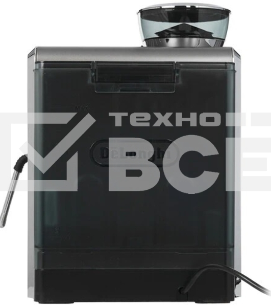 Кофеварка рожковая DeLonghi EC9255.T титан, исп. кофе - зерновой/молотый/чалды, 1.7 л, 1400 Вт, 15 Бар