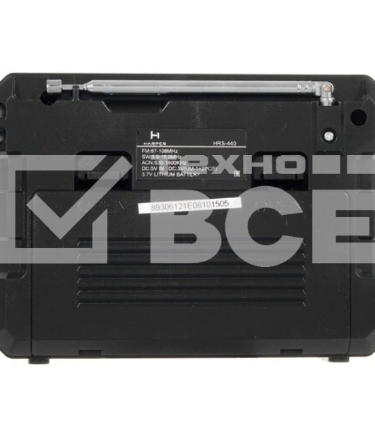 Радиоприемник Harper HRS-440 черный