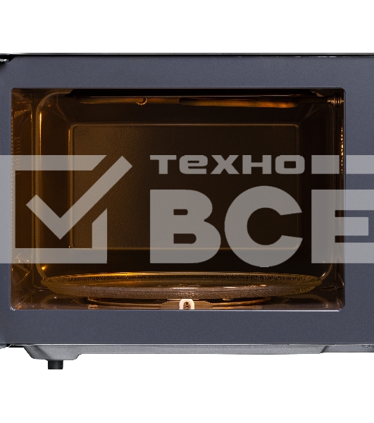 Микроволновая печь BBK 23MWG-850T/B-M черный, 23 л, 800 Вт, кнопки