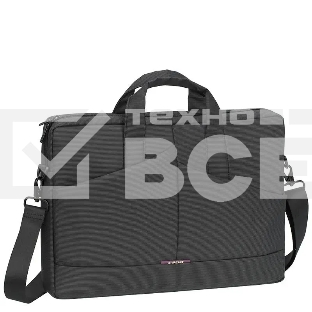 Сумка для ноутбука 15,6” Riva Case 8731 серый, полиэстер