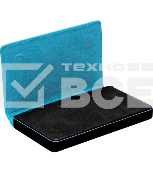 Чехол для визитных карт Piquadro Blue Square PP1263B2/N черный натур.кожа
