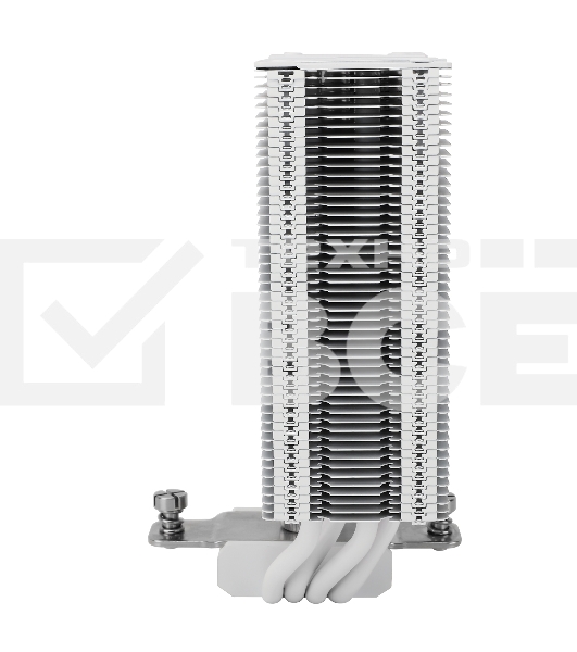Устройство охлаждения(кулер) Thermalright Assassin Spirit 120 EVO ARGB Soc-AM5/AM4/1200/1700/1851 белый 4-pin 28.2dB Al+Cu 525gr Ret (AS120-EVO-WH)