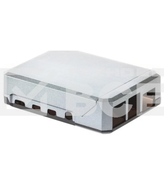 Алюминиевый корпус QUMO Argon NEO для Raspberry Pi 4 с магнитным креплением, grey(RS044)