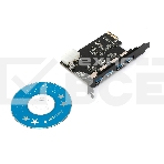 Контроллер USB 3.0 Gembird SPCR-04 в разъем PCI-e, 4xUSB-A, фото3