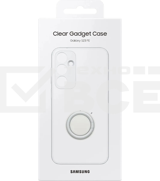 Чехол (клип-кейс) Samsung для Samsung Galaxy S23 FE Clear Gadget Case прозрачный (EF-XS711CTEGRU)