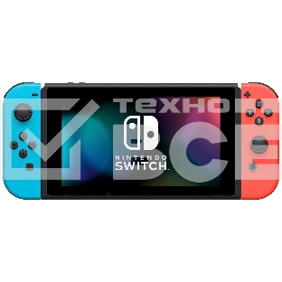 Игровая приставка Nintendo Switch OLED сине-красный