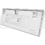 Клавиатура проводная+беспроводная MSI Forge GK600, USB, белый фиолетовый, фото3