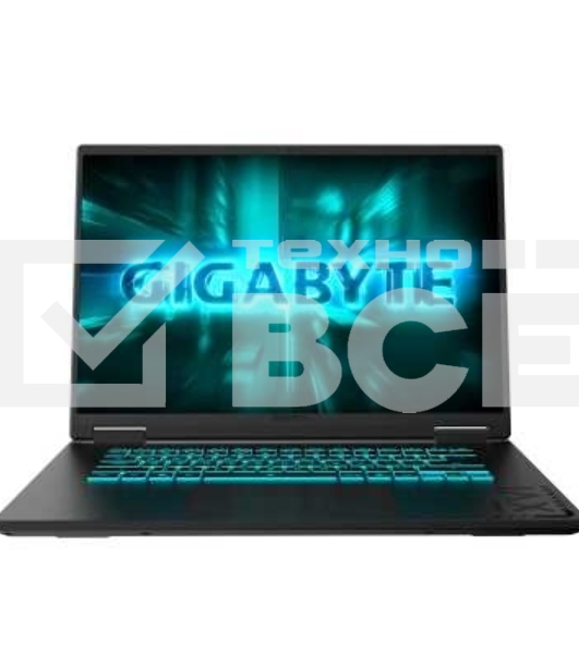 Ноутбук Gigabyte Gaming A16 GA63H черный AMD Ryzen AI 7 260/16Gb/SSD 512Gb/16