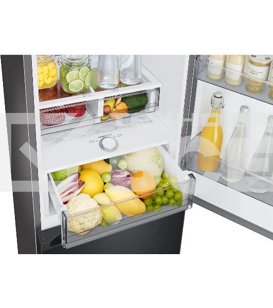 Холодильник Samsung RB34C7B5EB1/EF 2-хкамерн. черный мат. инвертер