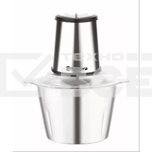 Чоппер Sakura SA-6246BS 600Вт 2 л стальная чаша