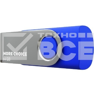 Флешка USB More Choice MF64-4 USB 64Gb 2.0 синий