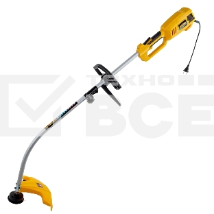 Триммер электрический Denzel TE-1100, 1100 Вт, 380 мм, катушка, разборная штанга