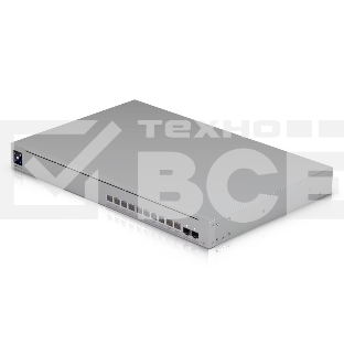 Ubiquiti UniFi Switch Pro XG 10 PoE PoE-коммутатор в стойку, 10х 10G RJ45, 2х 10G SFP+, раздача 400 Вт