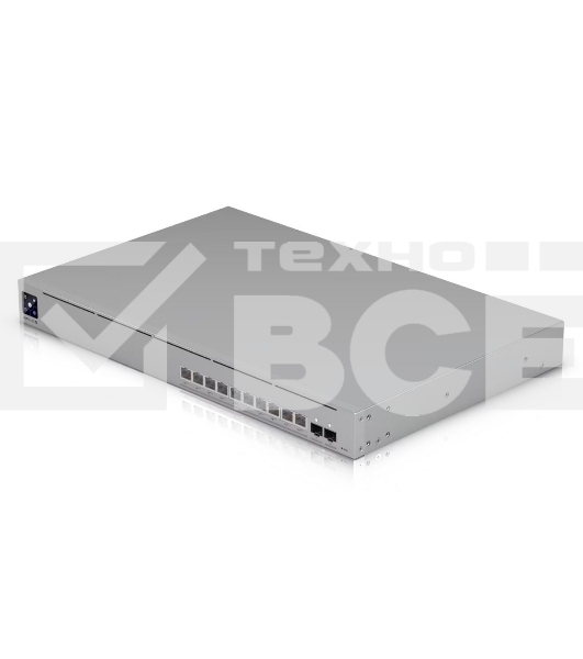 Ubiquiti UniFi Switch Pro XG 10 PoE PoE-коммутатор в стойку, 10х 10G RJ45, 2х 10G SFP+, раздача 400 Вт