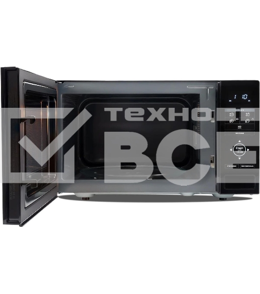 Микроволновая печь Hyundai HYM-D3038 черный, 23 л, 700 Вт, переключатели - сенсор