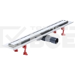 Трап линейный WIRQUIN VENISIO SLIM L700 мм сухой затвор, фото 1