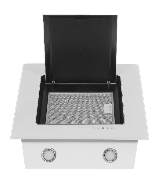 Вытяжка наклонная Elikor Оникс 60П-1000-Е4Д белый, 60 см, 1000 куб. м/ч, 54 дБ