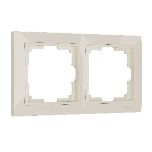Рамка на 2 поста WERKEL (слоновая кость, basic) W0022003