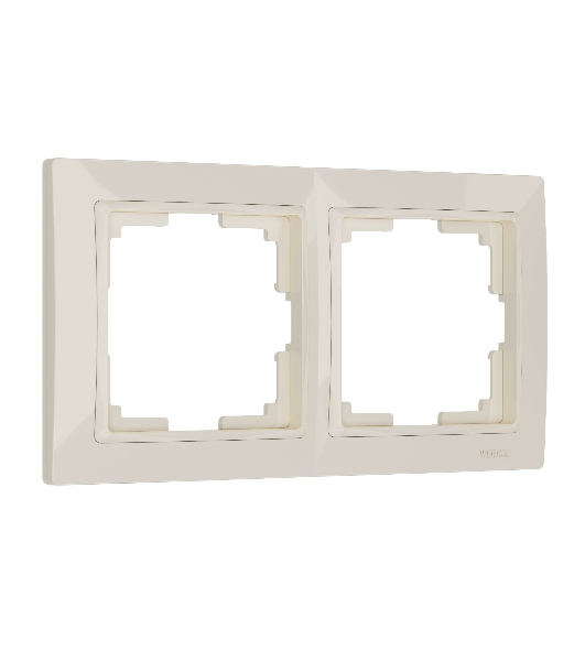 Рамка на 2 поста WERKEL (слоновая кость, basic) W0022003