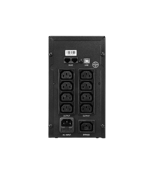 Источник бесперебойного питания CROWN CMU-SP1200IEC/1200 ВА\720 Вт/8 х IEC320 C13, 1 х IEC320 C13 Bypass