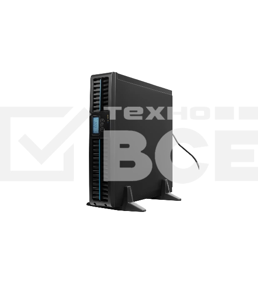Источник бесперебойного питания SMARTWATT UPS DATA PRO 1kVA Online 1000VA/900W (Euro x2, RS232 USB, SNMP, LCD, 450x440x88(мм), 10,7 кг, гарантия 24м