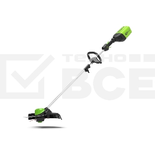 Триммер аккумуляторный Greenworks GD60LT, 60V, 40 см, бесщеточный, без АКБ и ЗУ (2108307)