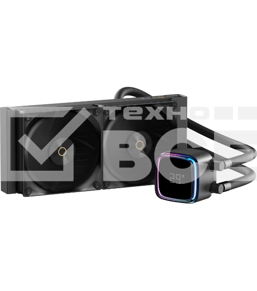 Система жидкостного охлаждения Ocypus Iota L24 BK ARGb черный 280W/All Intel/AMD AM*/Digital display/Screws