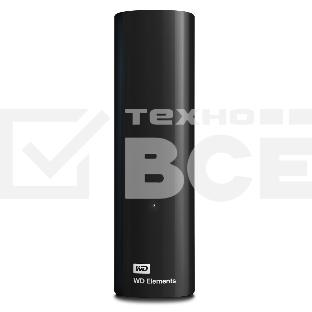 Внешний жесткий диск Western Digital WDBWLG0200HBK-EESN Elements Desktop, 20Tb, 3.5', USB 3.0, Черный