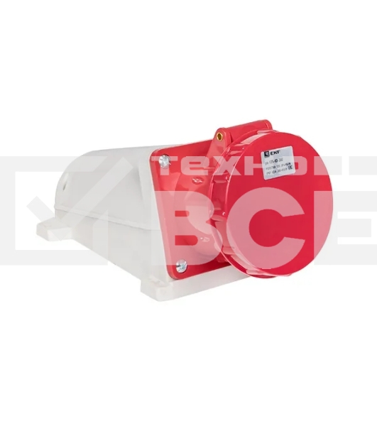 Розетка стационарная наружная EKF 135 ps-135-63-380 63А 380В 3P+РЕ+N IP67