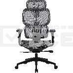 Кресло компьютерное Cactus CS-MC555-GY черный/серый, сетка, фото2