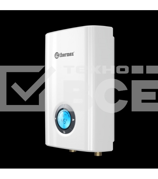 Водонагреватель проточный Thermex Topflow 8000, 8000Вт белый