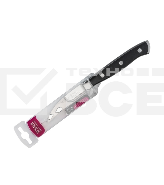 Нож для чистки изогнутый TalleR TR-22026 длина лезвия 7 см.Высококачественная нержавеющая сталь