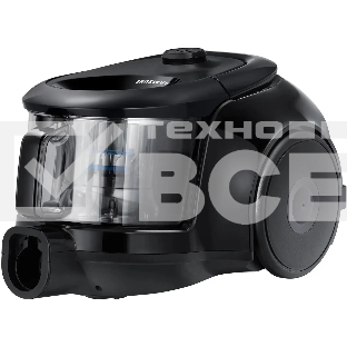 Пылесос Samsung VC18M2150SG/EV серый/черный, 380/1800 Вт, уборка сухая, пылесборник контейнер 1.5 л