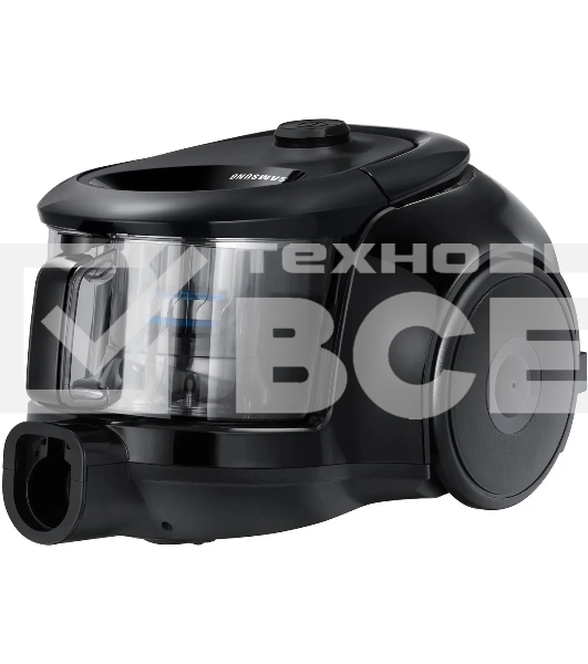 Пылесос Samsung VC18M2150SG/EV серый/черный, 380/1800 Вт, уборка сухая, пылесборник контейнер 1.5 л