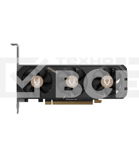 Видеокарта Zotac PCI-E 5.0 RTX 5060 LP 8GB NVIDIA GeForce RTX 5060 8Gb 128bit GDDR7 2527/28000 HDMIx1 DPx3 HDCP Ret