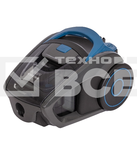 Пылесос Supra VCS-2400 2400Вт серый/синий