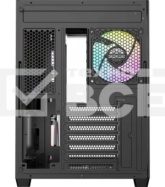 Компьютерный корпус Ocypus Iota C70 BK Curve ARGB Digital (Iota-C70-BKD400CD-GL)