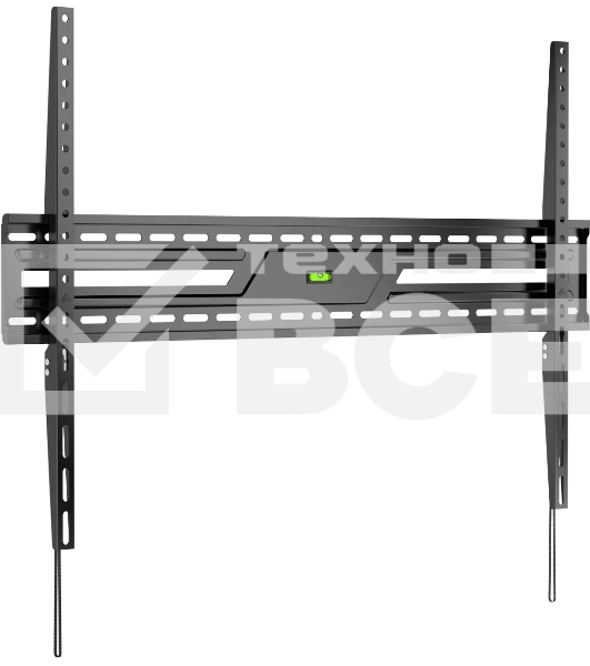 Кронштейн для телевизора Ultramounts UM824F черный 43'-100' макс.75кг настенный фиксированный