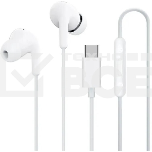 Наушники Xiaomi Type-C Earphones белый M2413E1