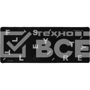 Коврик для мыши A4Tech FStyler FP75 черный/белый 750x300x2мм